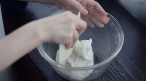 グルテンフリー米粉のカンパーニュ作り方