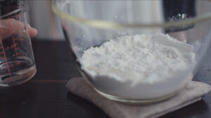 米粉のチョコスティックぱん作り方