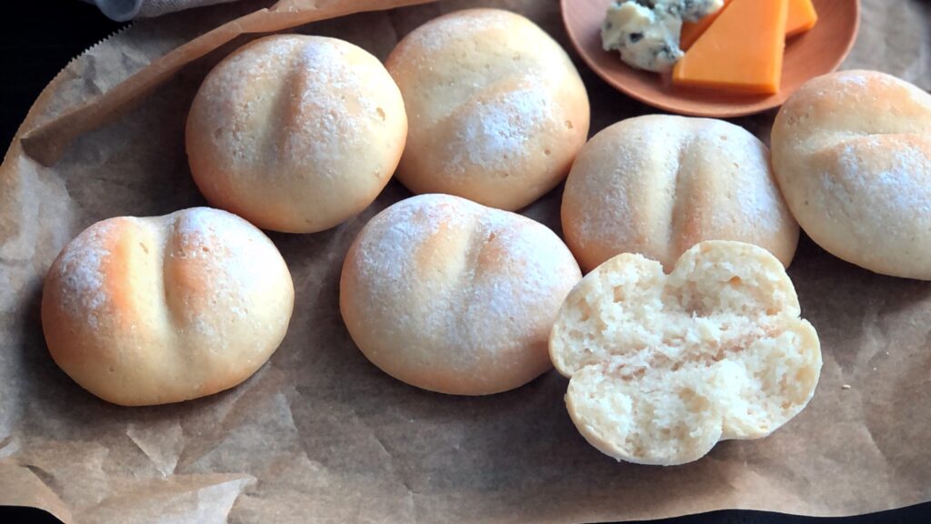 ハイジのふわもち白パンのレシピ